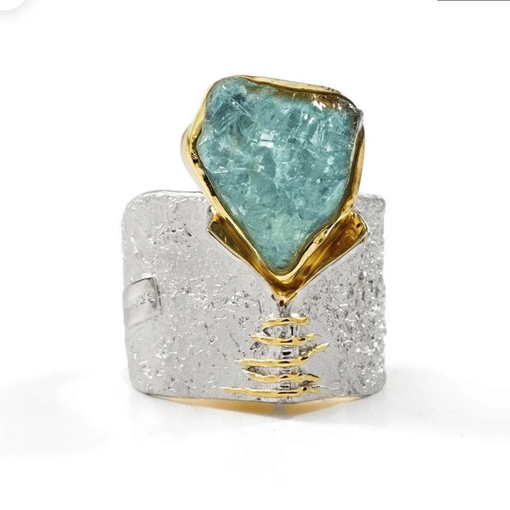 German Kabirski Aquamarine Ring